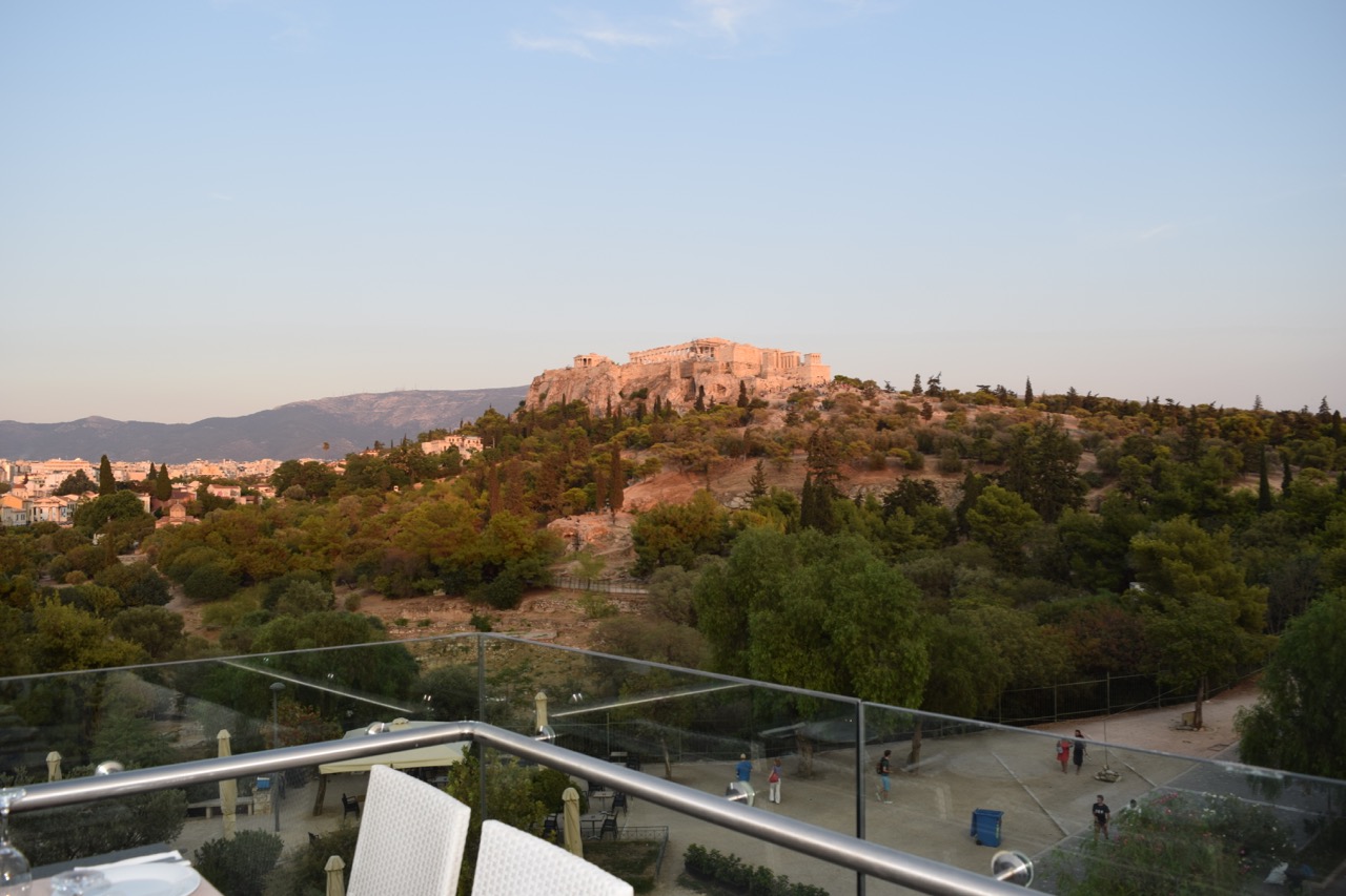The Acropolis seen from Thisio View
